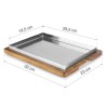 Llauna DE arroz 30x20x2 cm. Lacor 60830
