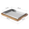 Llauna DE arroz 32x14CM. Lacor 60832