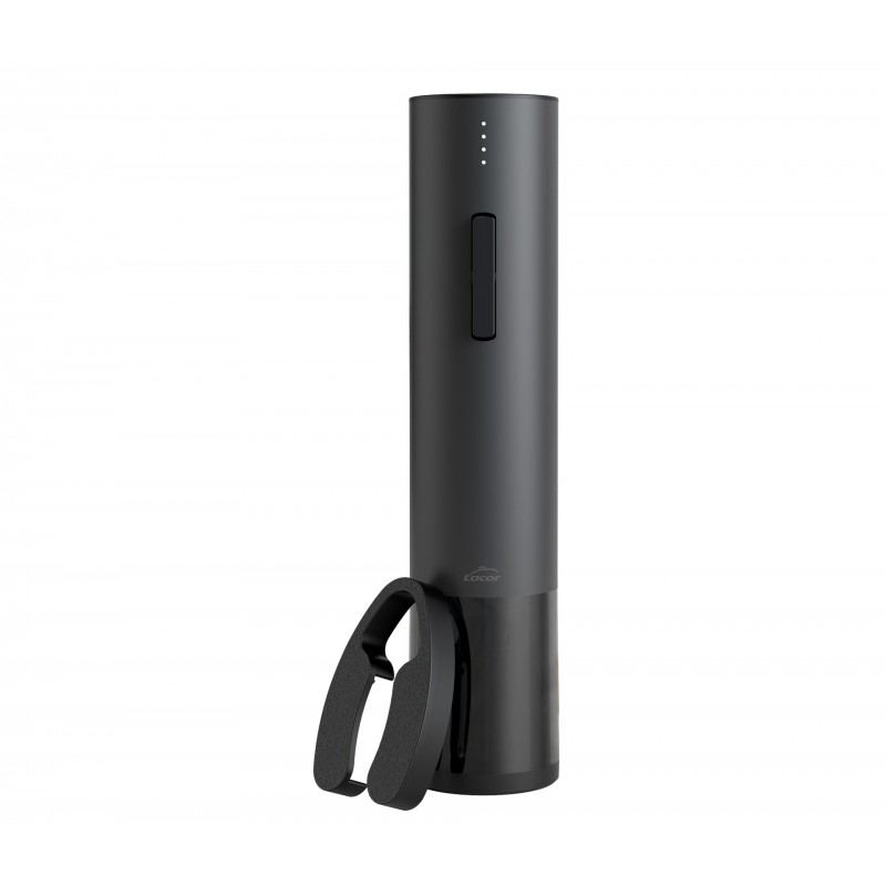 Sacacorchos electrico usb black luxe. Lacor 63056