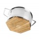 Salvamantel roble imantado. Lacor 63041