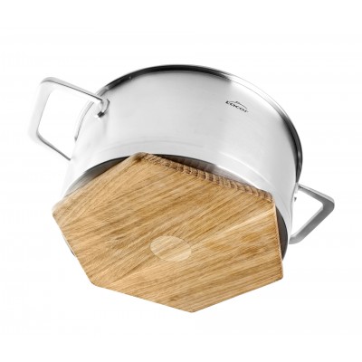 Salvamantel roble imantado. Lacor 63041