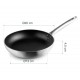 Sartén garinox 20 cm adara. Lacor 14590