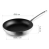 Sartén garinox 32 cm adara. Lacor 14592