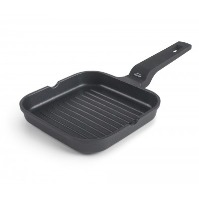 Sarten grill mini alum. fund 14x14cm. Lacor 25162