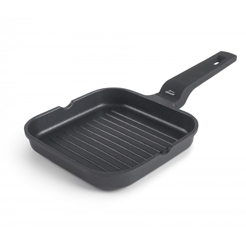 Sarten grill mini alum. fund 14x14cm. Lacor 25162