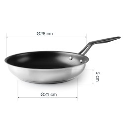 Sarten origin antiadherente Ø28CM. Lacor 47428