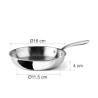 Sarten trichef 16CM. Lacor 60846