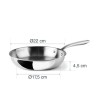 Sarten trichef 22CM. Lacor 60852
