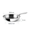 Sarten trichef 30CM. Lacor 60853