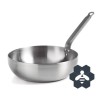Sarten honda ferrum D28 cms.. Lacor 63428
