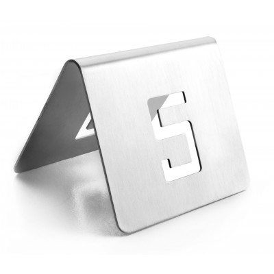 Numeros DE mesa 6x5 cm. 25-36 inoxidable. Lacor 61097