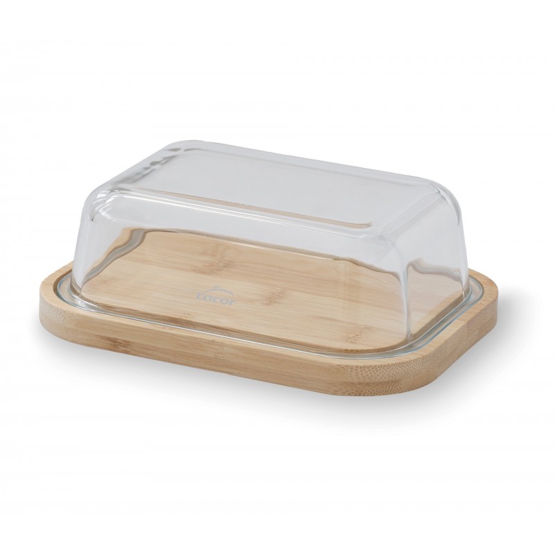Recipiente mantequilla cristal. Lacor 62898