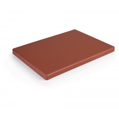 Tabla corte poliet. HD GN 1/2X2 marron. Lacor 60472
