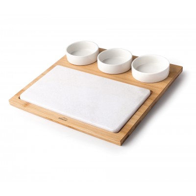 Tabla mármol bambú. Lacor 61040