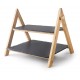 Soporte expositor rectangular pizarra. Lacor 61233