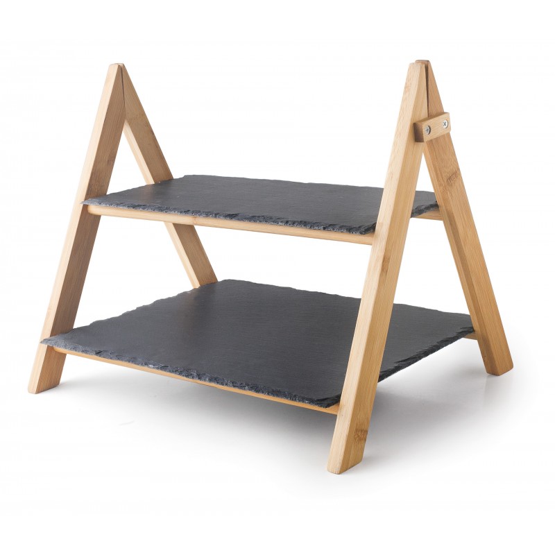 Soporte expositor rectangular pizarra. Lacor 61233