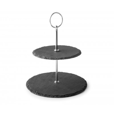 Soporte expositor redondo pizarra. Lacor 61234
