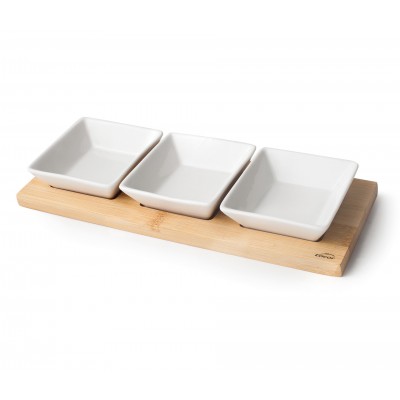 Bandeja 3 cuencos basic. Lacor 61240