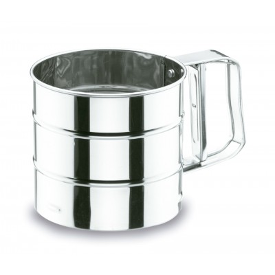 Cribador DE harina inox D12 cm 500 g. Lacor 67015