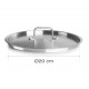 Tapa Ø20 cm gastro. Lacor 16920