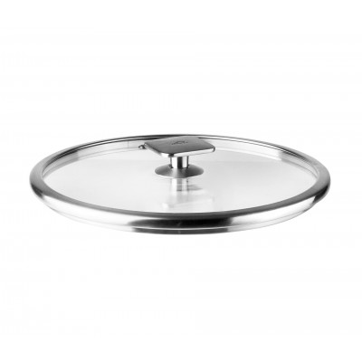 Tapa cristal bateria combi 16CM. Lacor 56916