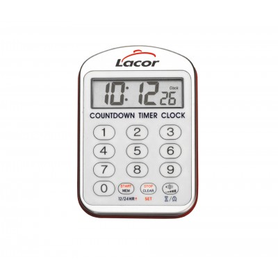 Reloj DE cocina con alarma. Lacor 60804