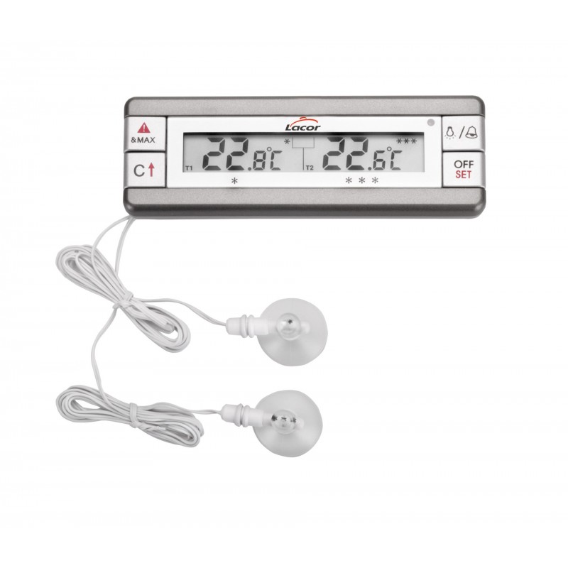 Termometro electronico para frigorifico. Lacor 62456