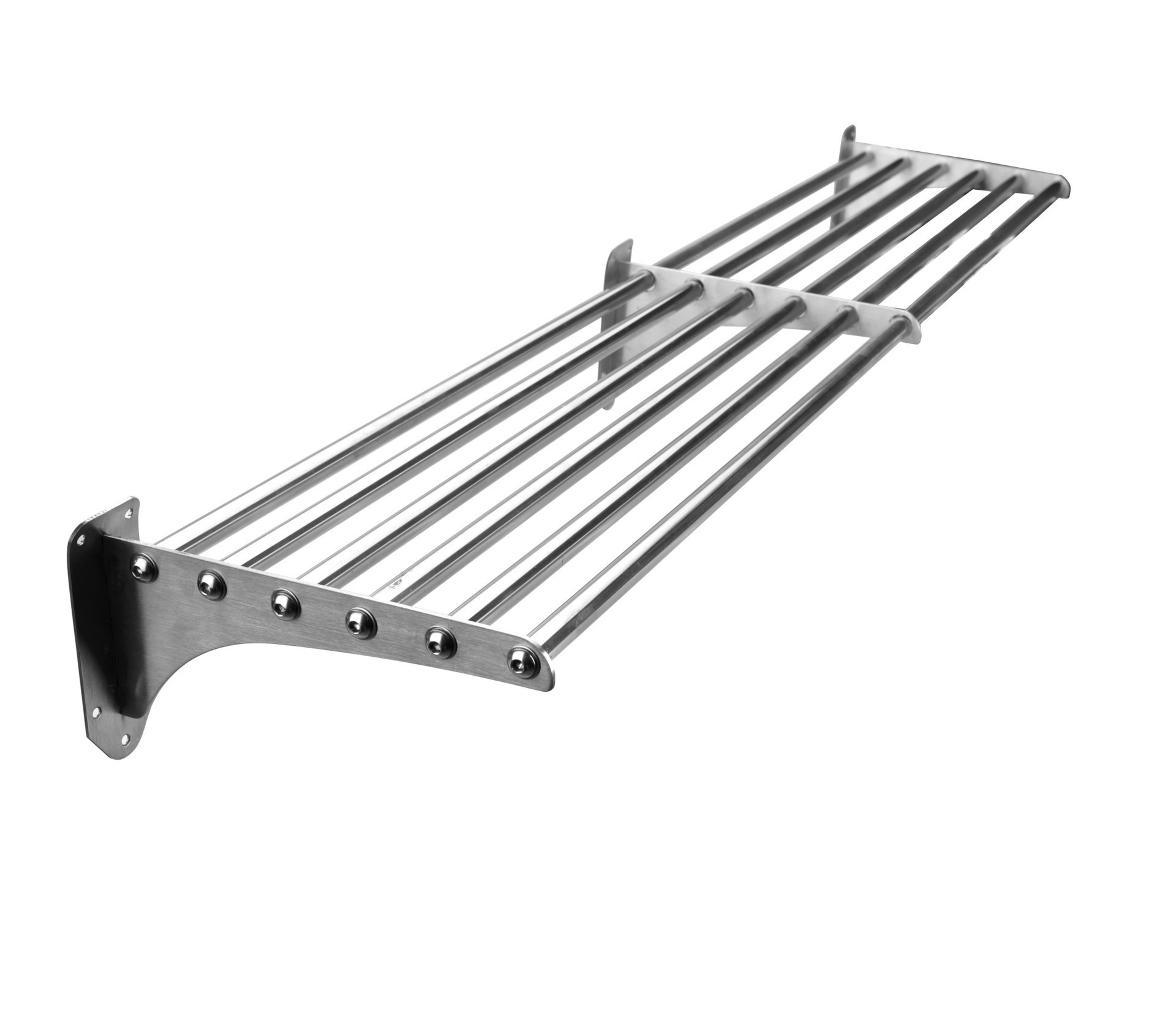 Estante tubular 250X1600 mm inox. Lacor 56216
