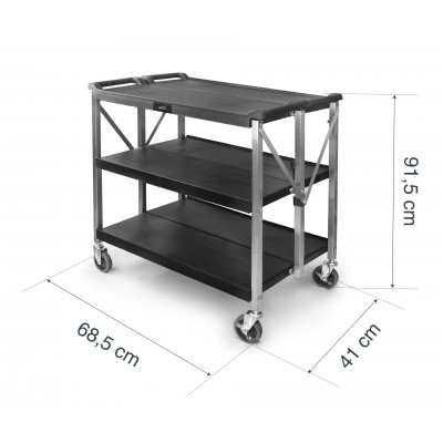 Carro DE servicio plegable small. Lacor 66241