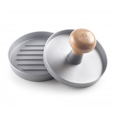 Prensa hamburguesas aluminio. Lacor 60258