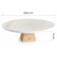 Porta tartas marmol 30CM. Lacor 63593