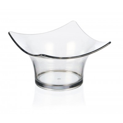 Bol cuadrado degustare transparen (6pcs). Lacor 60782