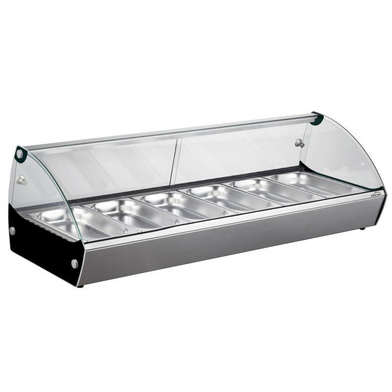 Vitrina térmica 6xgn13. Lacor 69603