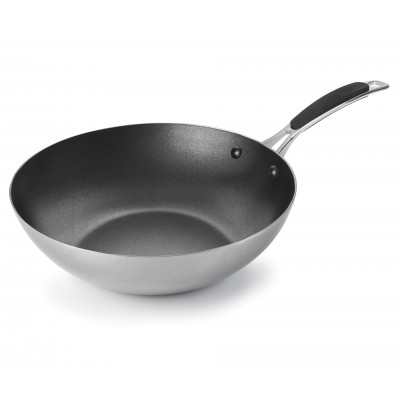 Wok antiadherente tri-metal 28 cm. Lacor 53829