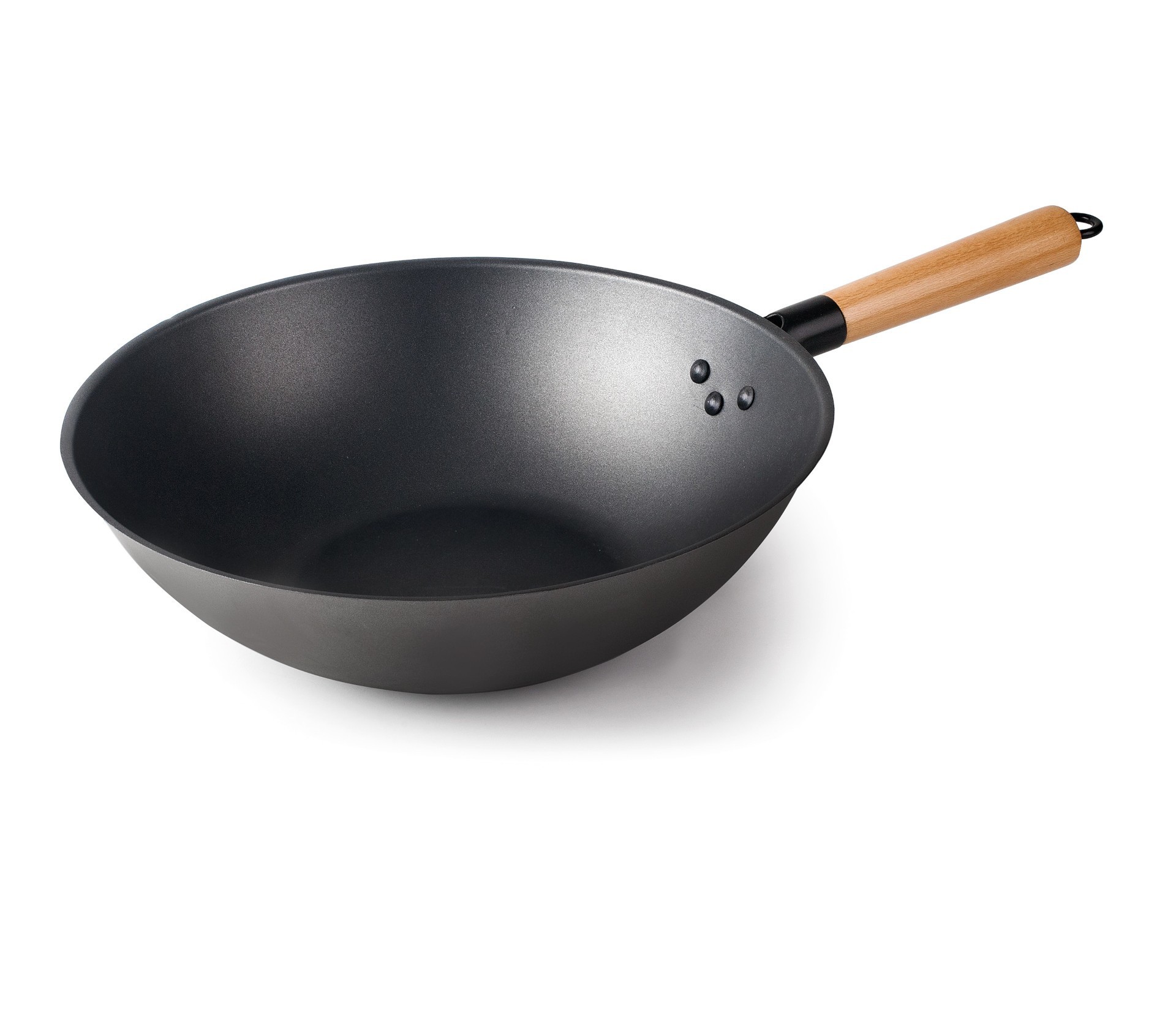 Wok rustic antiadherente D28 cm. Lacor 66128