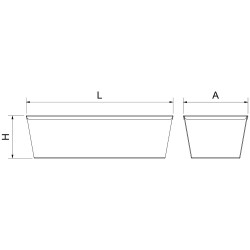 Molde para laminar tartas 26/28 cms.