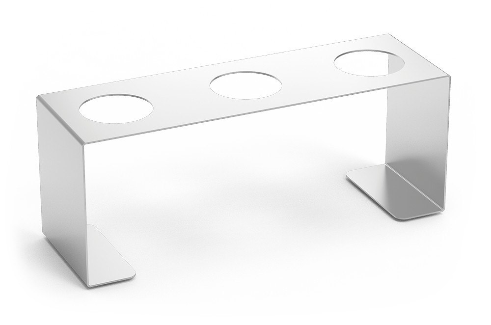 Soporte para conos de helado de acero inoxidable profesional