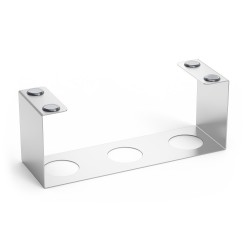 Soporte para conos de helado de acero inoxidable profesional