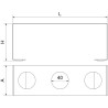 Soporte para conos de helado de acero inoxidable profesional