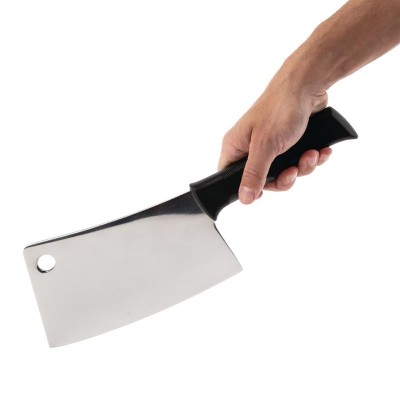 Hachuela negra mango plastico Hygiplas - 22.9cm d474