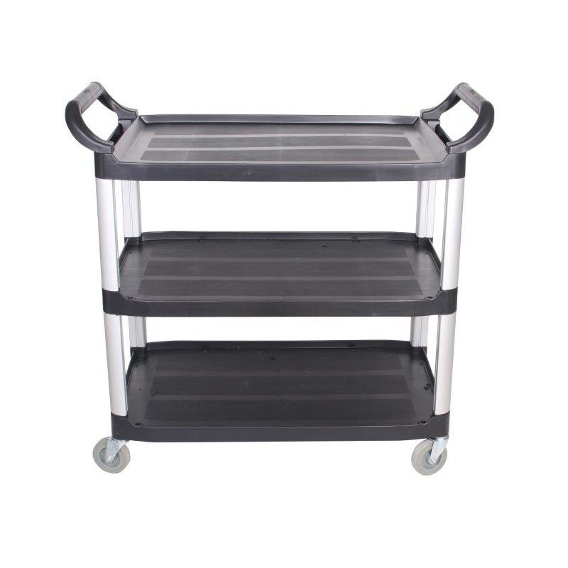 Carro de servicio baldas de plastico : CARROS PLASTICO - 1.020x500x960 mm