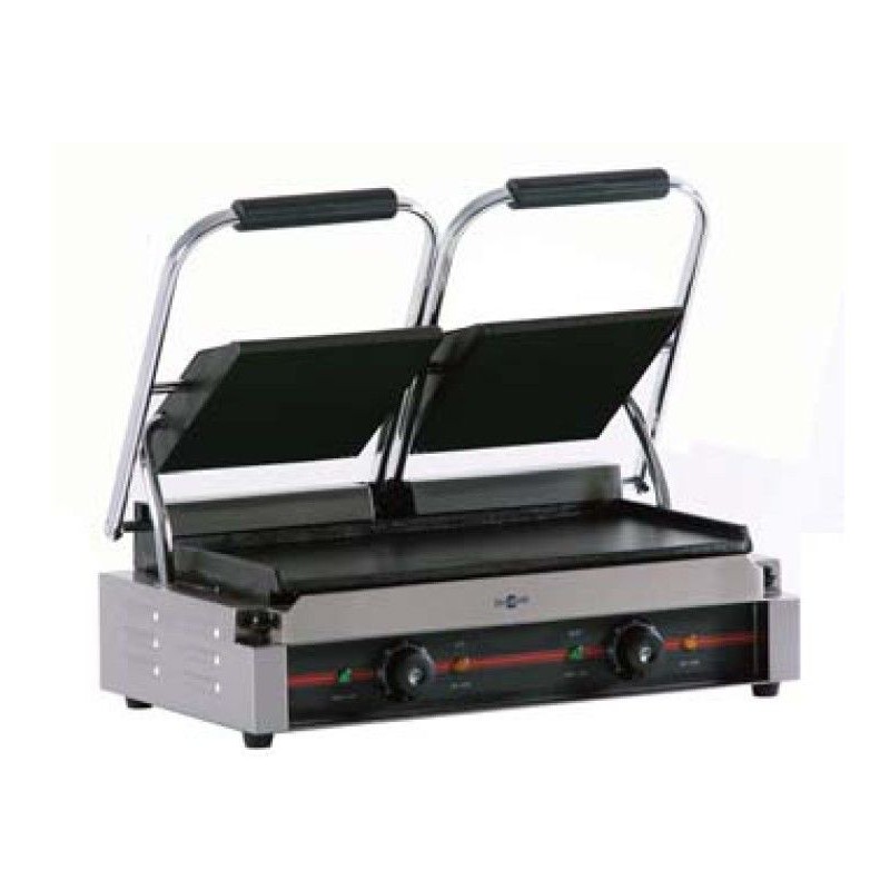 Plancha grill electrico : Grill medidas - 475x230 mm / 214x214 mm (2)