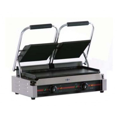 Plancha grill electrico : Grill medidas - 475x230 mm / 214x214 mm (2)