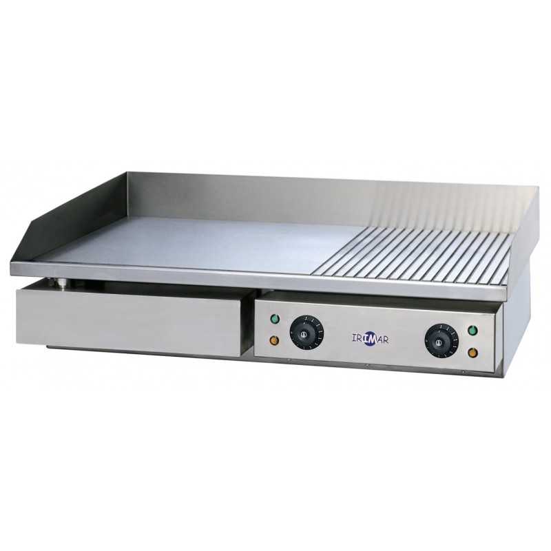 Plancha eléctrica acero laminado y rectificada : Planchas dosilet - PLE-730 MIXTA