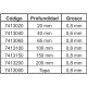 Cubeta gn 1/3 inoxidable 201 0