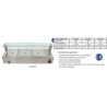 Vitrina baño maria vi-3gn1/2 : banomaria eco - 3 cubetas GN 1/2