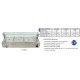 Vitrina baño maria vi-3gn1/2 : banomaria eco - 4 cubetas GN 1/2