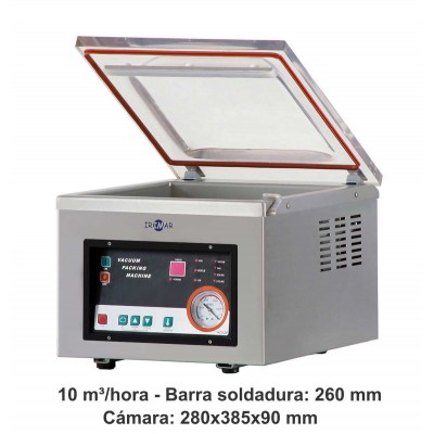 Envasadora vacio evt : ENVASADORAS CAMPANA - 260 mm - 10 m³/h