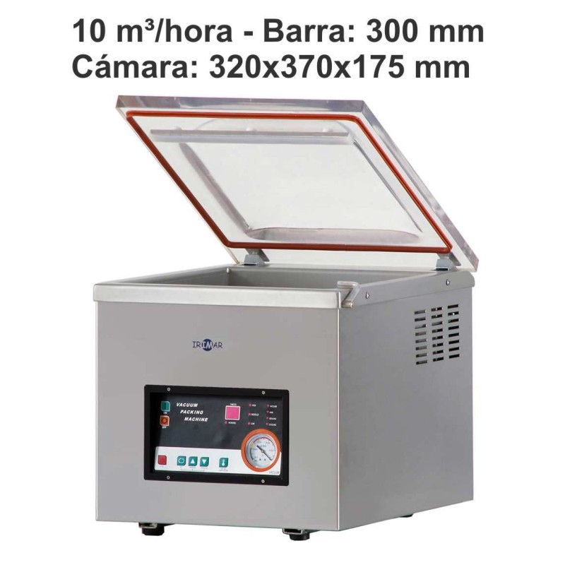 Envasadora vacio evt : ENVASADORAS CAMPANA - 300 mm - 10 m³/h