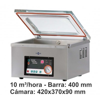 Envasadora vacio evt : ENVASADORAS CAMPANA - 400 mm - 10 m³/h